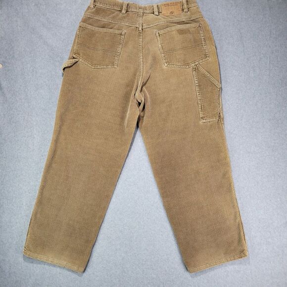 American Eagle Dungarees‎ Men's 33x30 Corduroy Pants Beige AE Read - Picture 9 of 11